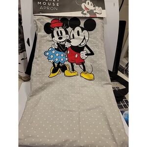 Mickey and Minnie Mouse Apron  cotton, Disney original‎ .